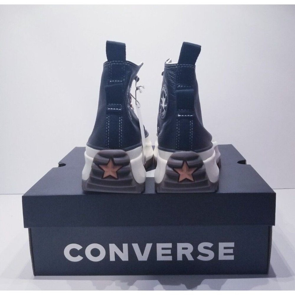 Converse Run Star Hi Leather Black - Picture 6 of 6